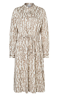 Платье с принтом