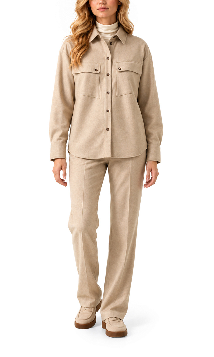 BOGNER: Фланелевая рубашка