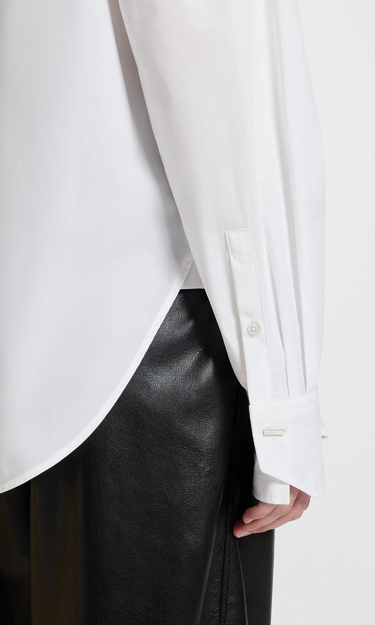 HUGO BOSS: Блуза из хлопка