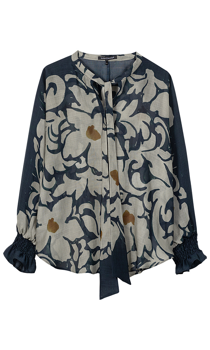 LUISA CERANO: Блуза из рами