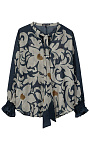 LUISA CERANO: Блуза из рами