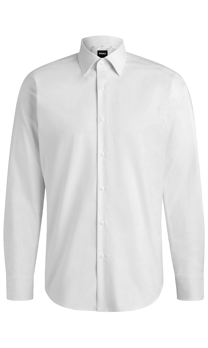 HUGO BOSS: Рубашка из хлопка