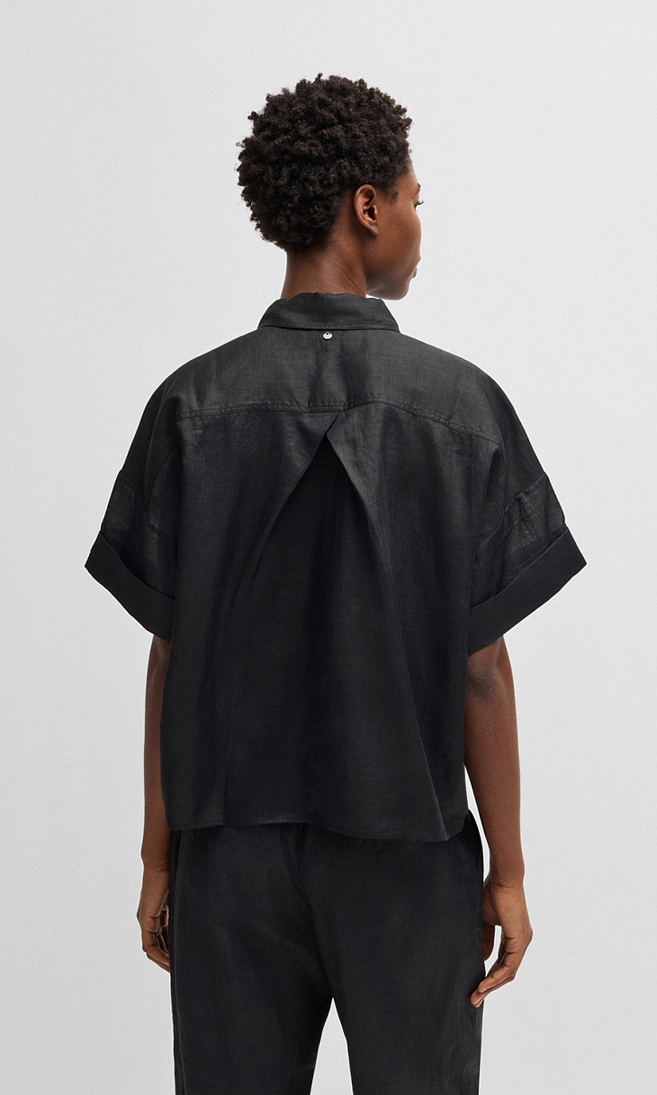 HUGO BOSS: Блуза из рами