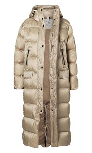 Пуховик с капюшоном