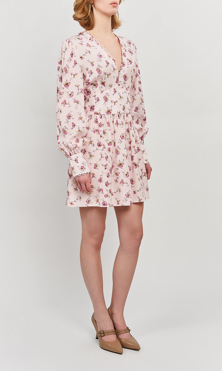 TWINSET: Платье с принтом