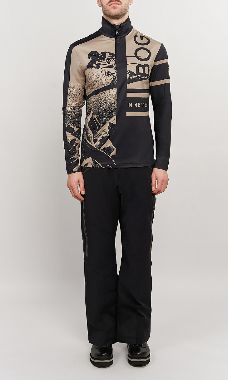 BOGNER: Лонгслив с молнией