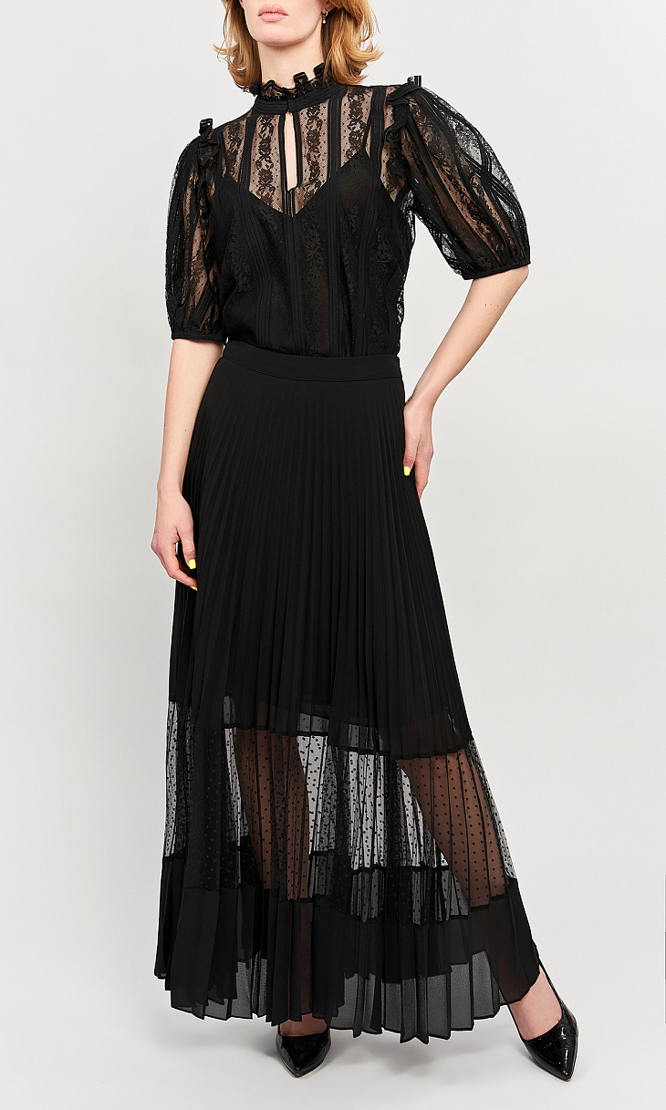 TWINSET: Кружевная блуза