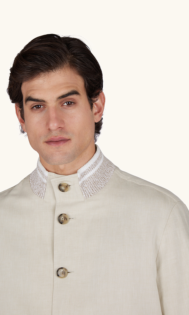 Paul Shark: Куртка из льна и хлопка