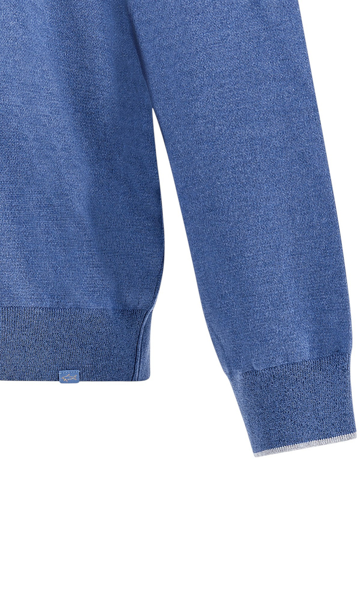 Paul Shark: Пуловер из шелка и хлопка