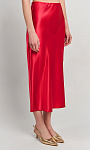 TWINSET: Атласная юбка А-силуэта