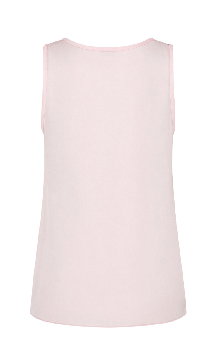 HUGO BOSS: Топ из шелка