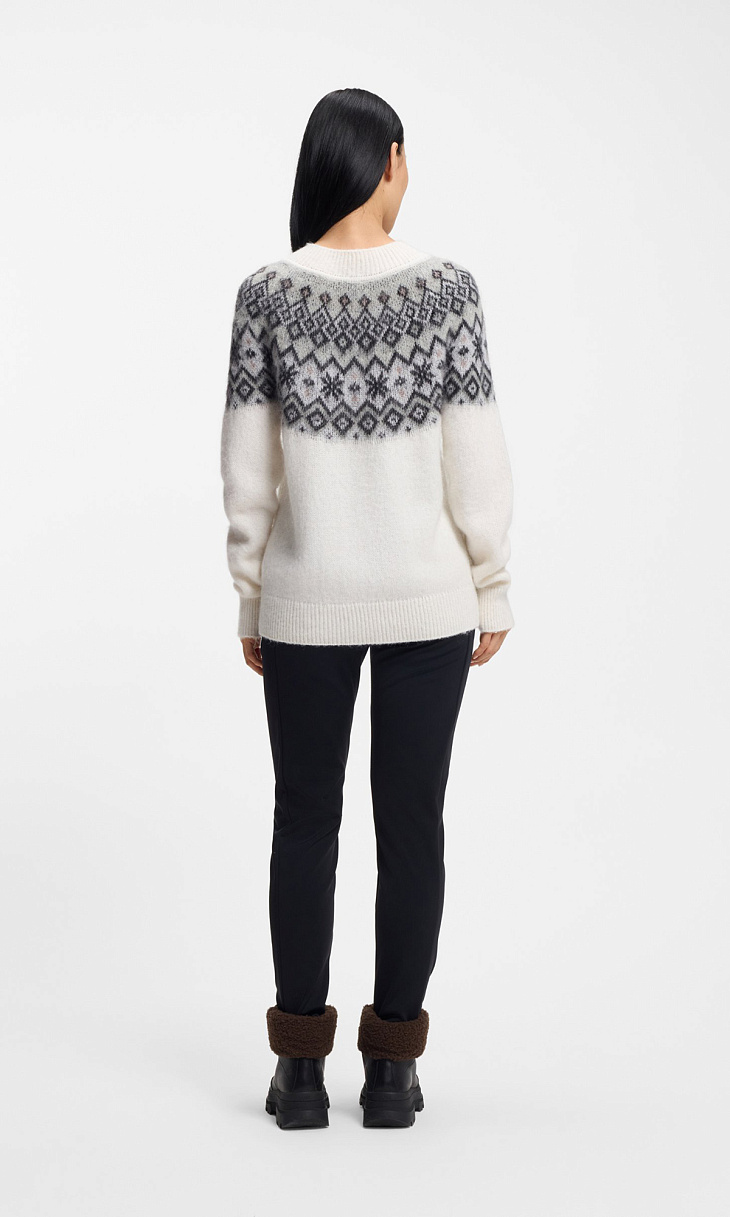 HUGO BOSS: Свитер с жаккардовым узором