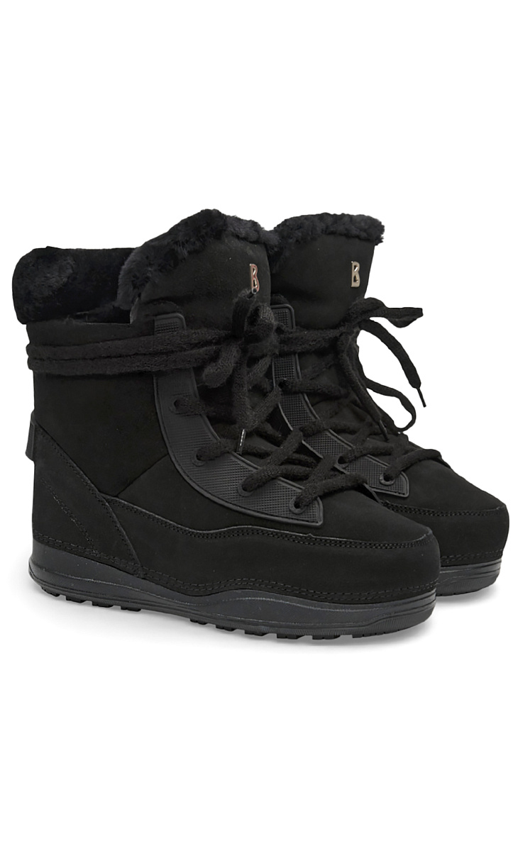 BOGNER: Мунбуты из замши и меха