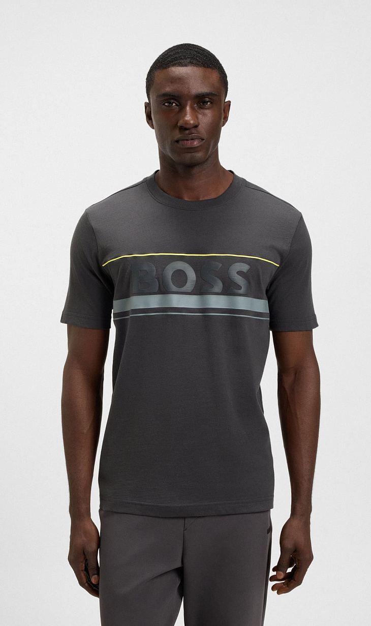 HUGO BOSS: Футболка с логотипом