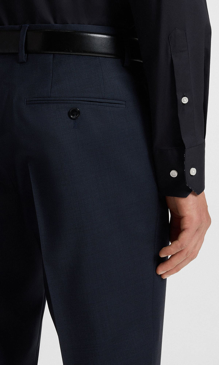 HUGO BOSS: Рубашка из поплина