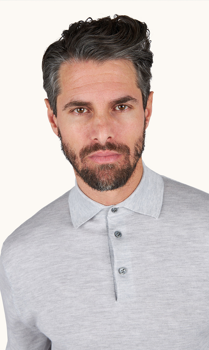 Paul Shark: Поло из шелка и кашемира