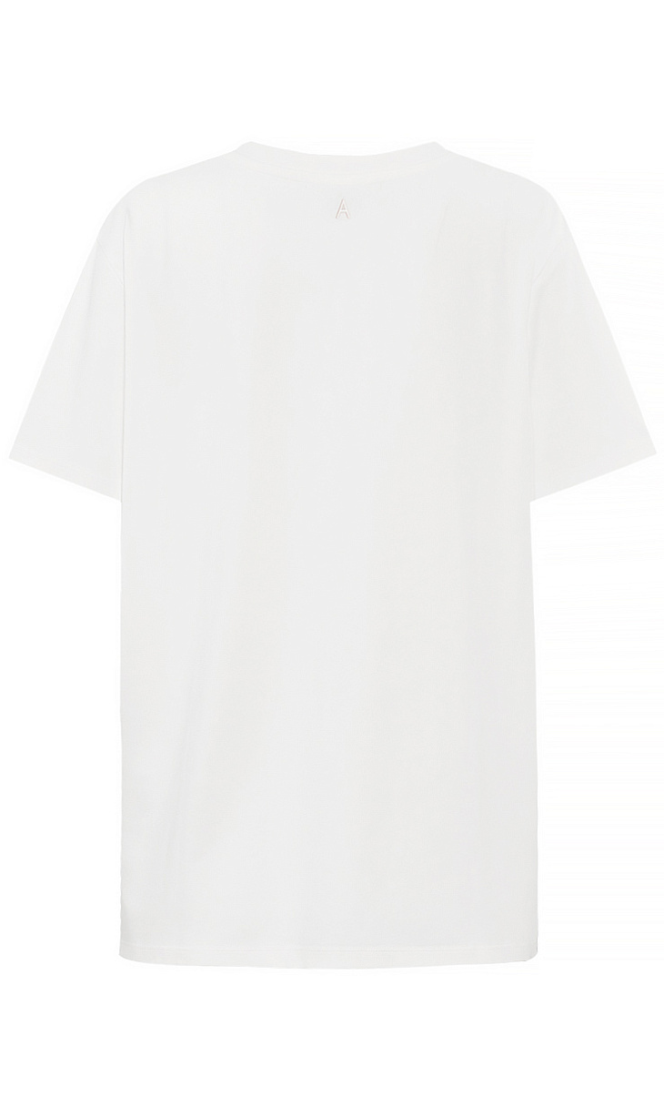 TWINSET: Футболка Oversize с принтом