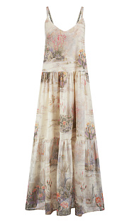 Платье с принтом