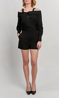 Комбинезон с открытыми плечами