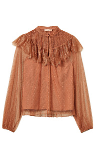 Блуза из тюля