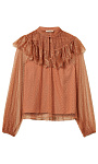 TWINSET: Блуза из тюли