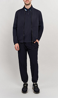 Поло с логотипом на рукаве