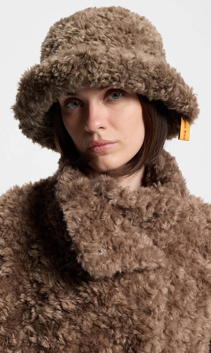 HUGO BOSS: Плюшевая шляпа