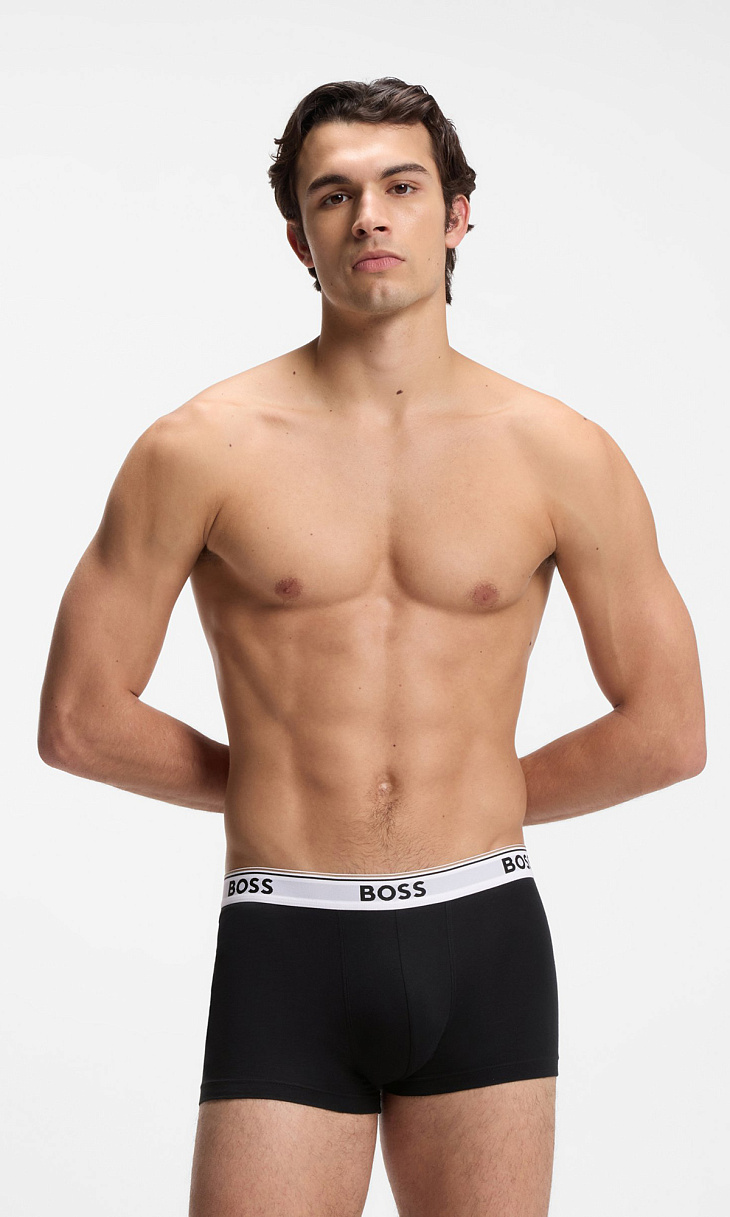 HUGO BOSS: Комплект трусов из хлопка