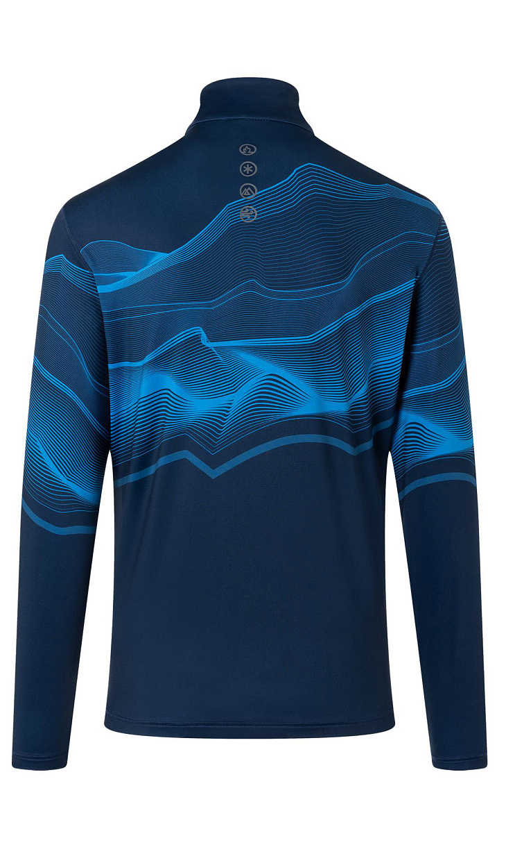 BOGNER: Лонгслив с принтом