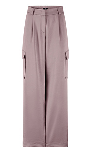 Атласные брюки-карго