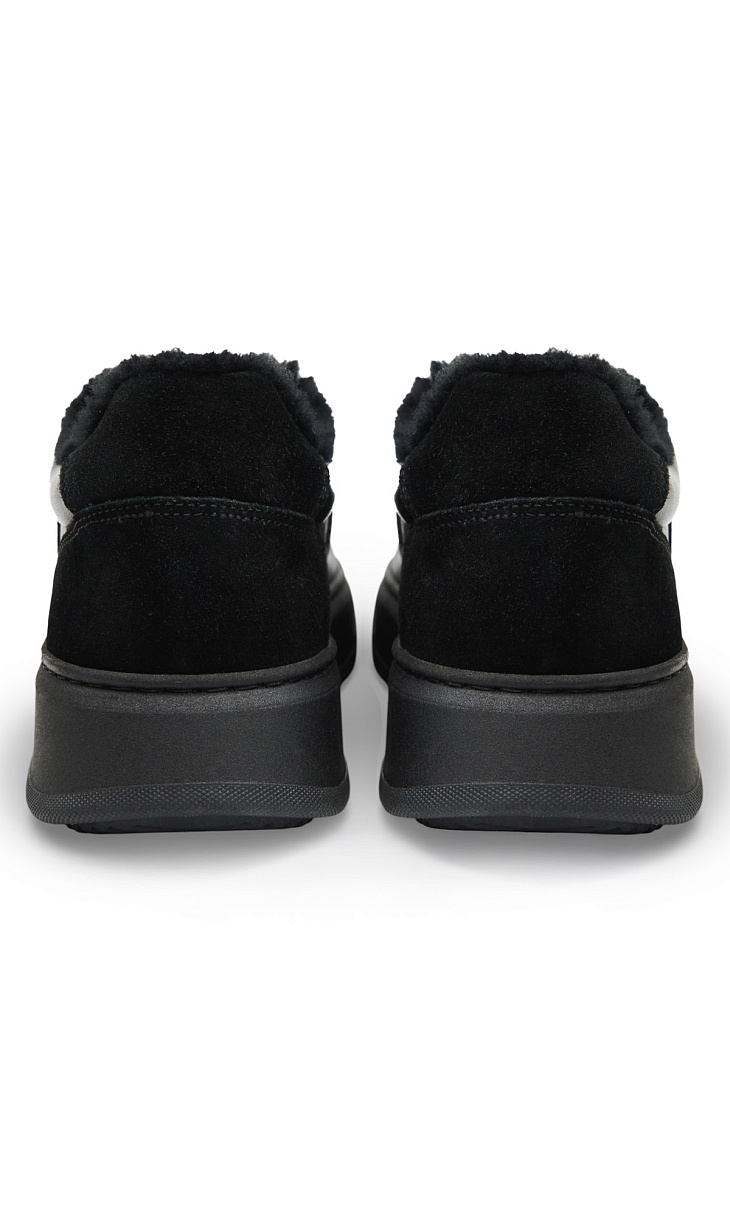 Bogner: Кеды из кожи и меха