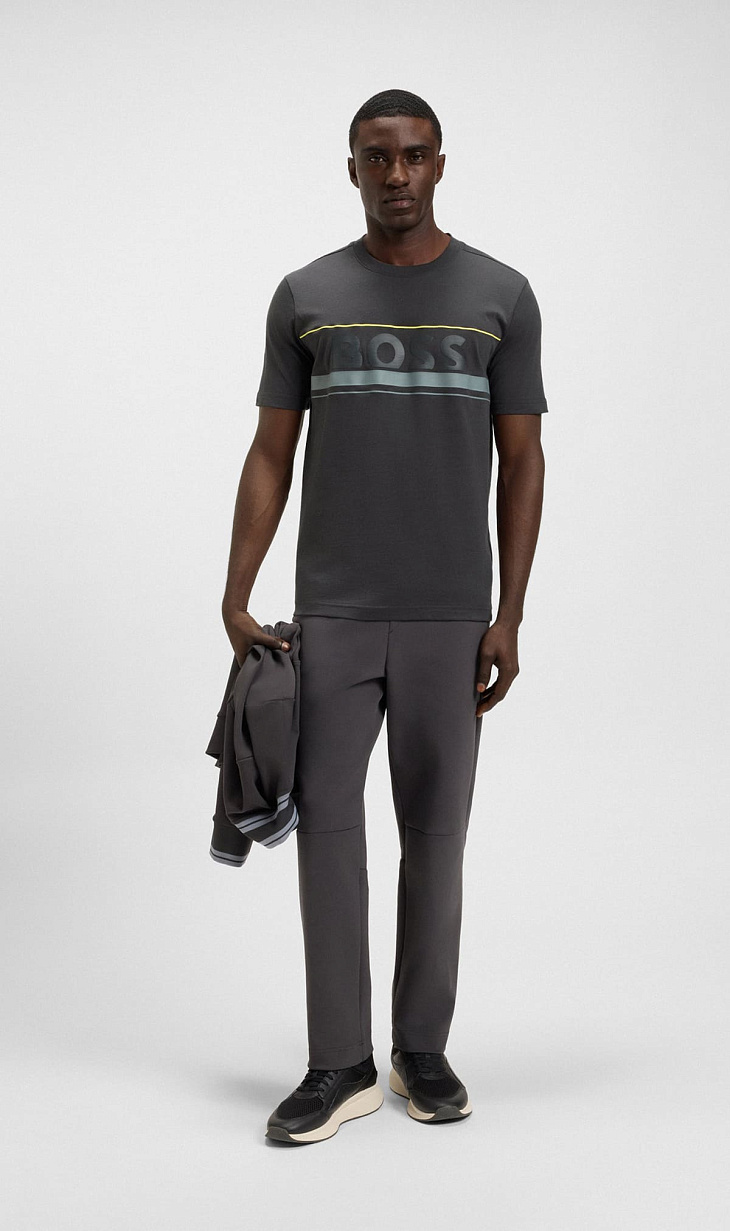 HUGO BOSS: Футболка с логотипом