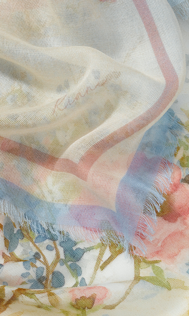 RIANI: Шарф из модала с принтом