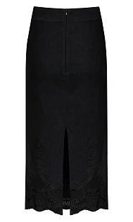 Юбка с кружевом