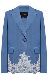 Пиджак с вышивкой