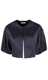 Укороченный жакет с короткими рукавами