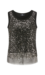 Топ с пайетками