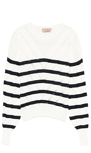 Пуловер из хлопка и кашемира