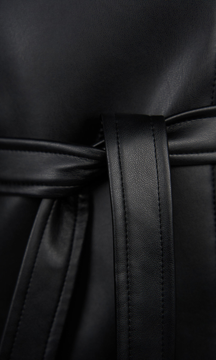 TWINSET: Куртка из искусственной кожи