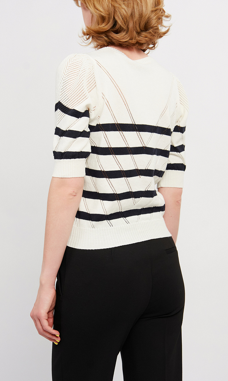 TWINSET: Пуловер из хлопка и кашемира