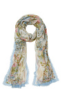 RIANI: Шарф из модала с принтом