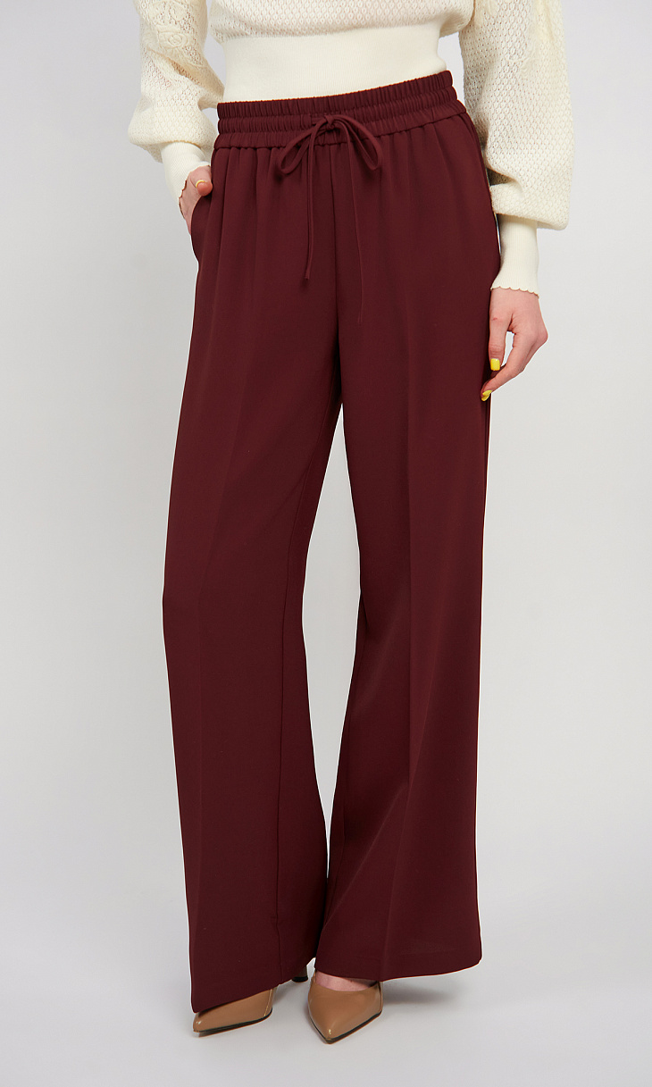 TWINSET: Широкие брюки