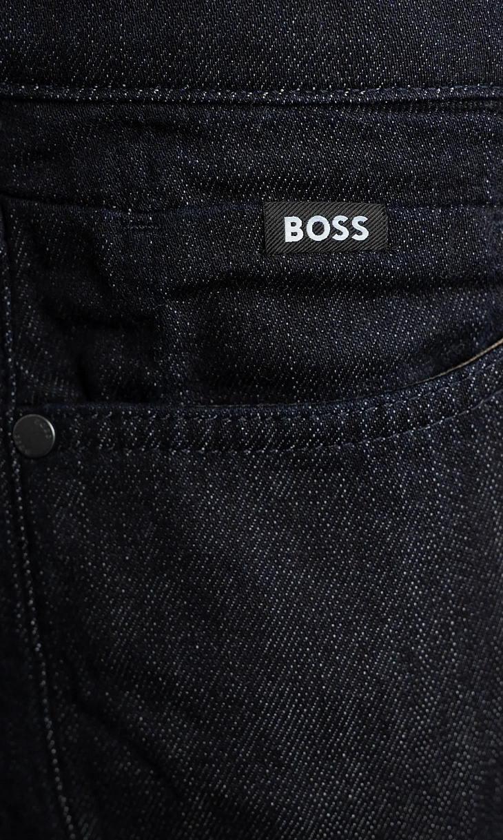 HUGO BOSS: Джинсы прямого кроя