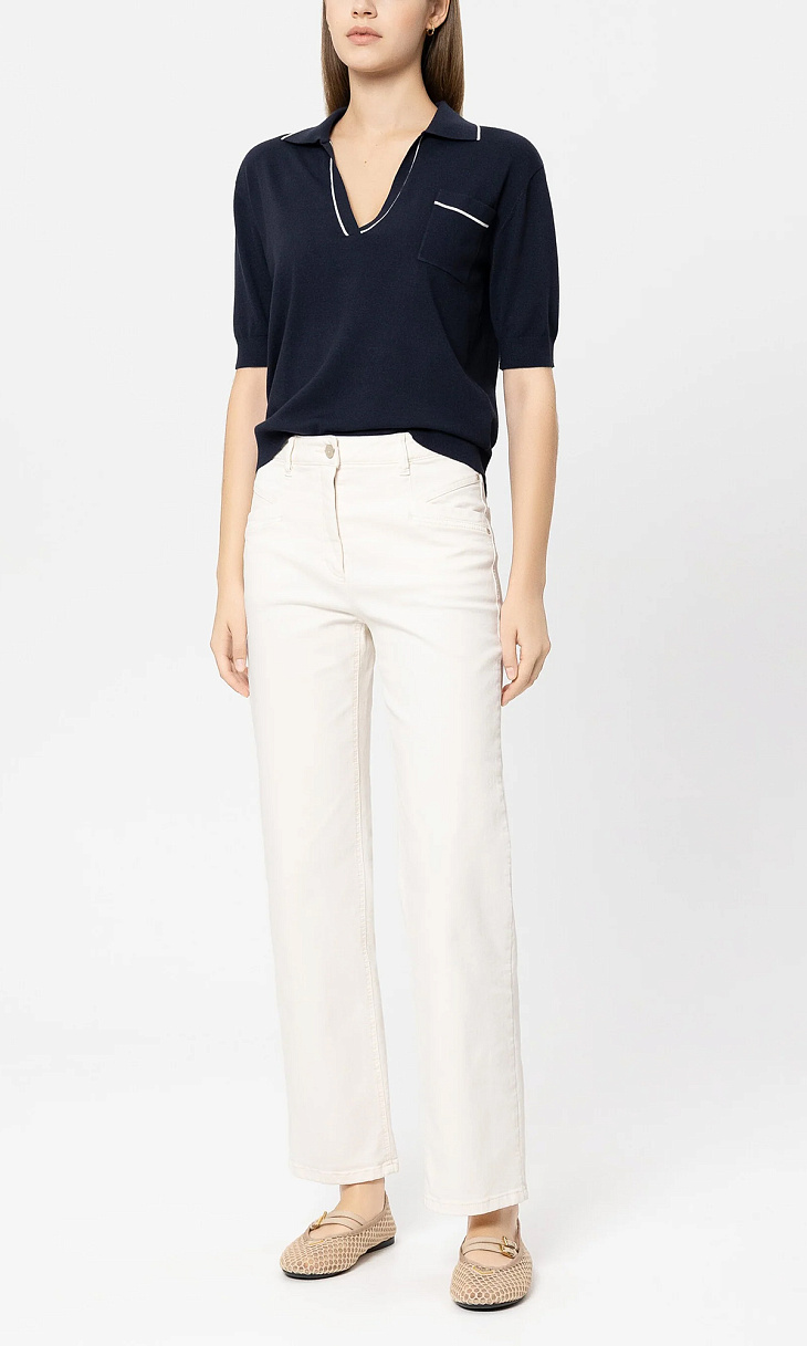 LUISA CERANO: Поло из вискозы