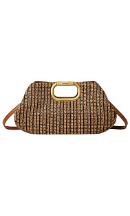 Клатч из соломы