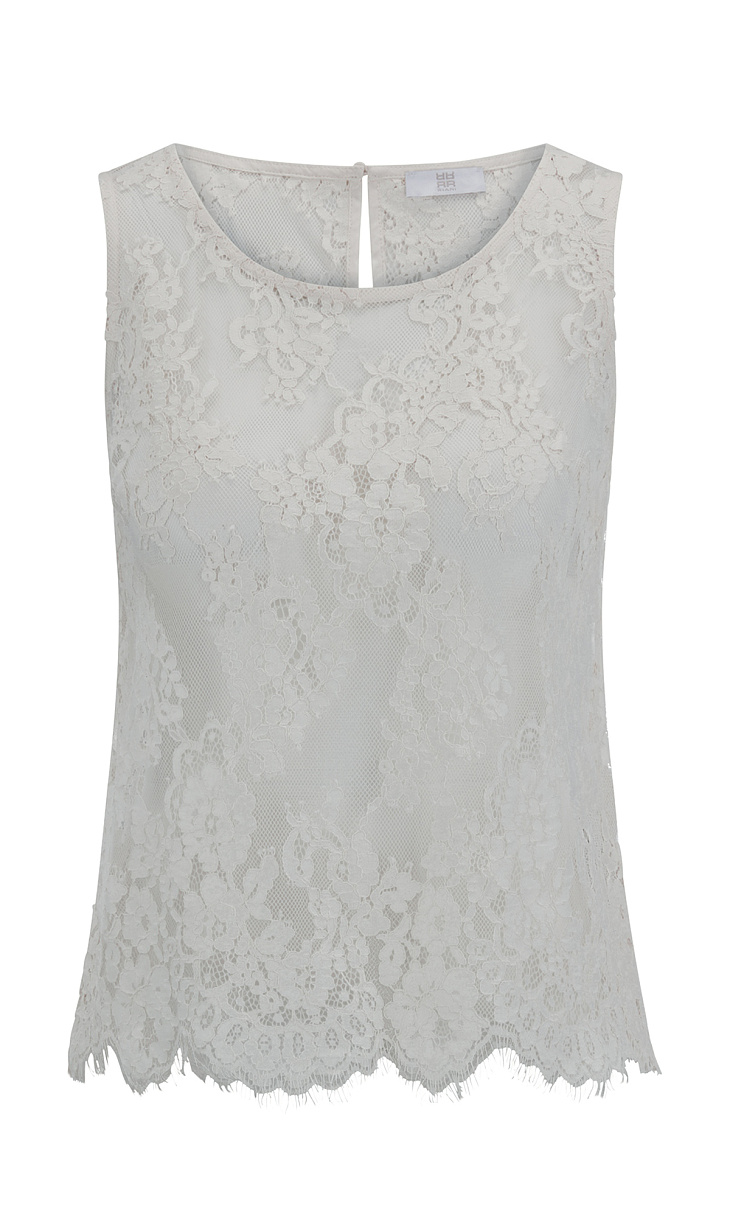 RIANI: Топ с кружевом