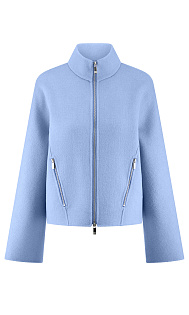 Короткое пальто на молнии