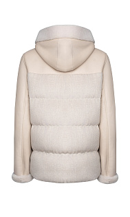 Дубленка на молнии