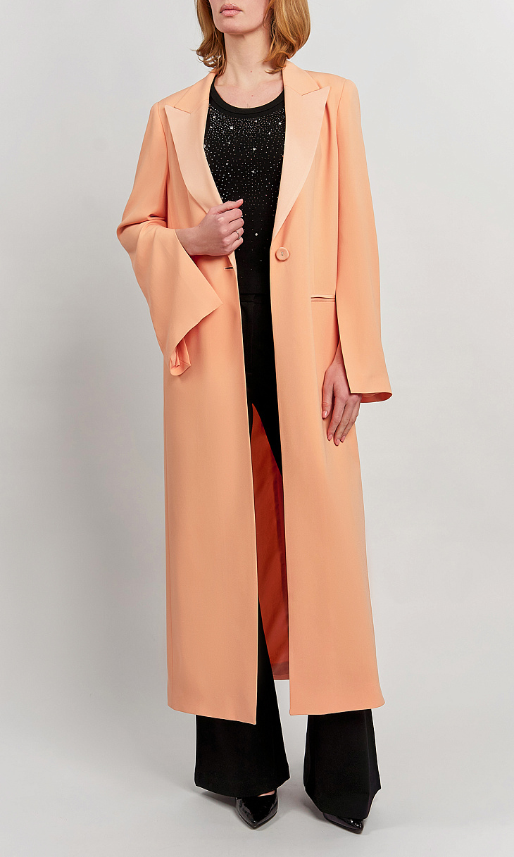 TWINSET: Атласное пальто