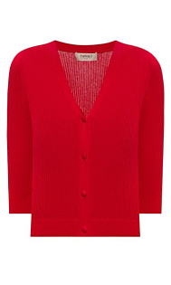 Кардиган из хлопка и шелка